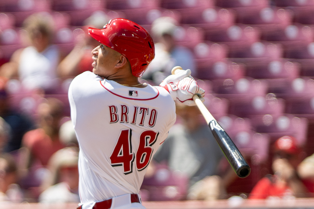 Brito, Bleday and Rodríguez homer, Reds score 7 unanswered runs to beat Padres 7-3